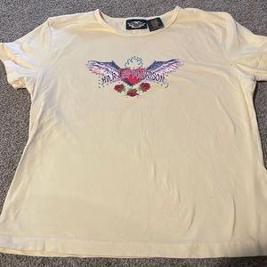 Harley Davidson shirt with bling